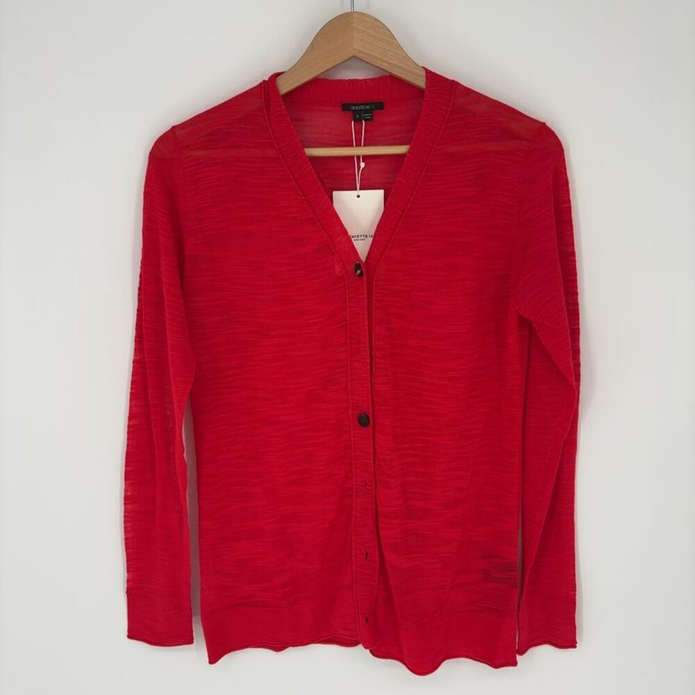 Lafayette 148 Button Front Cardigan
